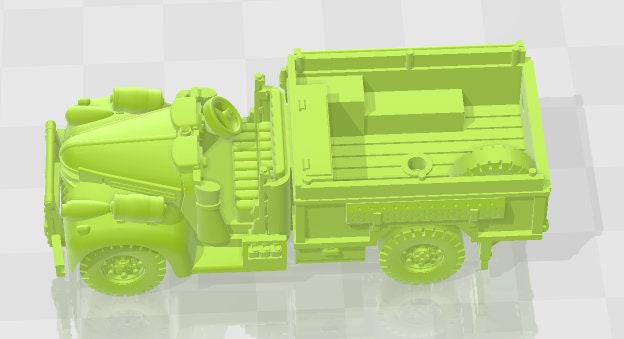 30CWT w/MG - 30CWT Breda w/cannon - 1:100 Scale - Canada - Tanks - Armored Vehicle - World Of Tanks - War Game - Wargaming - Axis & Allies