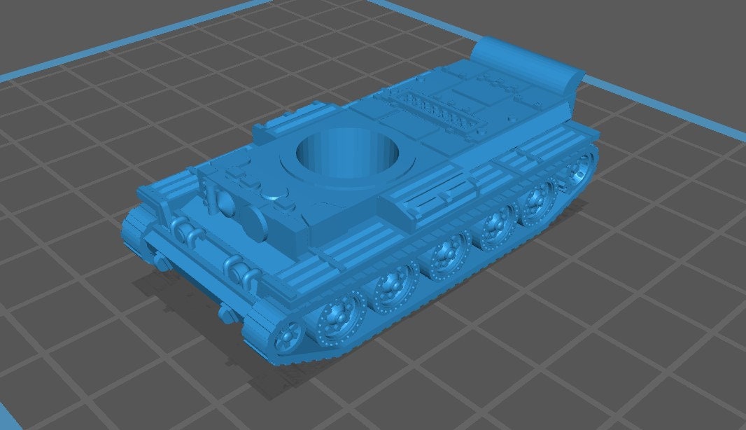 Cromwell & Centaur - 1:100 scale - UK - Tanks - Armored Vehicle - World Of Tanks - War Game - Wargaming - Axis and Allies - Tabletop Games