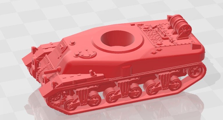 Ram - 1/100 Scale - Canada - Tanks - Armored Vehicle - World Of Tanks - War Game - Wargaming - Axis and Allies - Tabletop Games