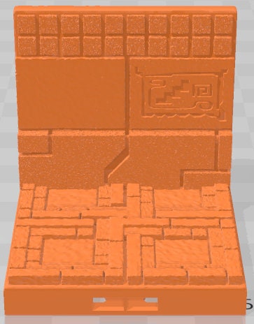 Aztlan Panel Walls - Pathfinder - Dungeons & Dragons - RPG - Tabletop - Terrain - 28 mm / 1" - - Aether Studios