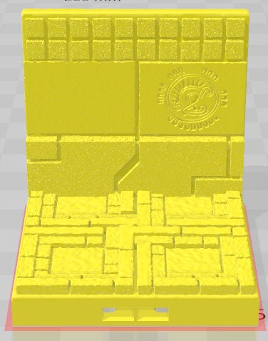 Aztlan Panel Walls - Pathfinder - Dungeons & Dragons - RPG - Tabletop - Terrain - 28 mm / 1" - - Aether Studios
