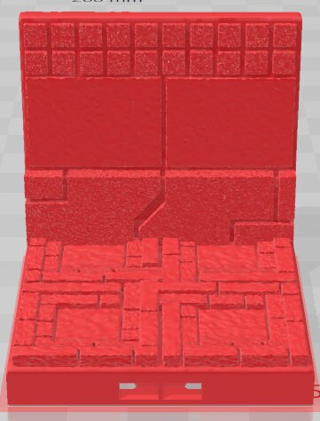 Aztlan Plain Walls - Pathfinder - Dungeons & Dragons - RPG - Tabletop - Terrain - 28 mm / 1" - - Aether Studios