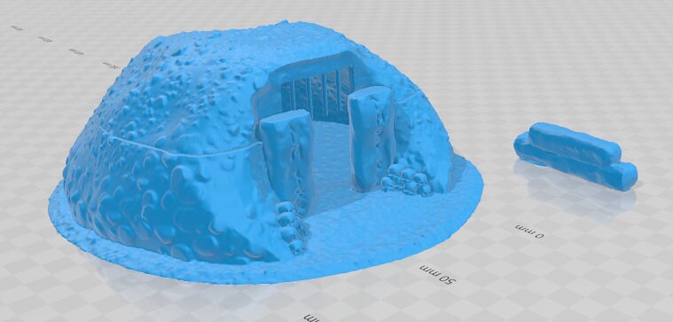 Hill Graves - Pathfinder - Dungeons & Dragons - RPG - Tabletop - Terrain - 28 mm / 1" - - Aether Studios