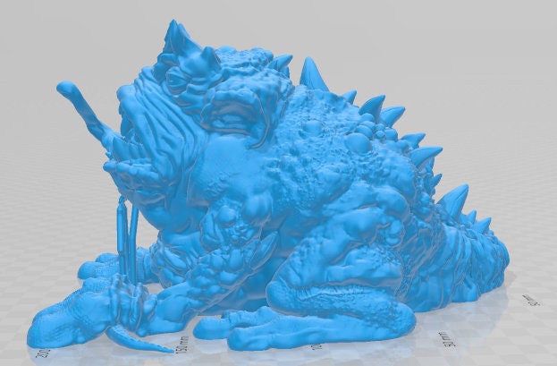 Raz'Noklash - Gods of Aach'yn - Pathfinder - Dungeons & Dragons - RPG - Tabletop - Terrain - 28 mm / 1" - - Aether Studios