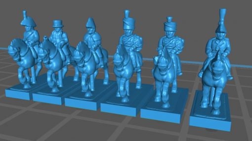 British Personalities - Great for Table Top War Games And Dioramas - Resin Miniatures 6 mm Miniature -