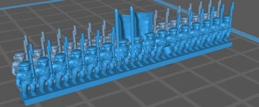 Hannover btg - Great for Table Top War Games And Dioramas - Resin 6mm Miniatures -