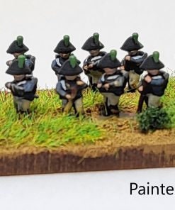 Spanish Line and Grenadier skirmishing - Great for Table Top War Games And Dioramas - Resin 6mm Miniatures -