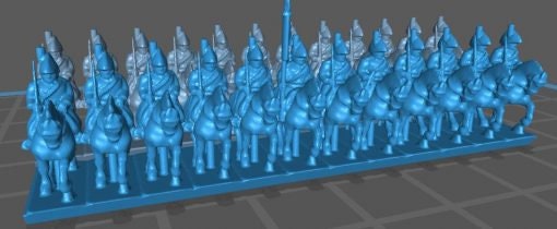 Napoleonic British Dragoons 1808 - Great for Table Top War Games And Dioramas - Resin 6mm Miniatures -