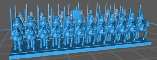 Russian Cossacks round cap - Great for Table Top War Games And Dioramas - Resin 6mm Miniatures -