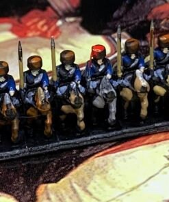 Russian Cossacks Fur cap - Great for Table Top War Games And Dioramas - Resin 6mm Miniatures -