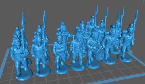 Napoleonic Austrian Hungarian Line Inf Btg Helm - Great for Table Top War Games And Dioramas - Resin 28mm Miniatures -