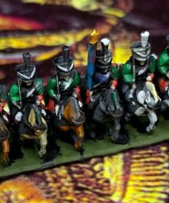 Russian Hussars 1812 - Great for Table Top War Games And Dioramas - Resin 6mm Miniatures -