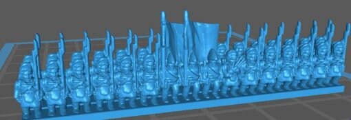 British Highlanders Infantry - Great for Table Top War Games And Dioramas - Resin 6mm Miniatures -