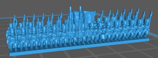 British Line Infantry 1812 - Great for Table Top War Games And Dioramas - Resin 6mm Miniatures -