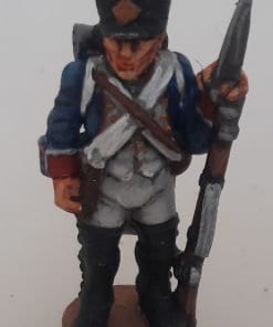 French Infantry 1808, campaign uniform at ease - Great for Table Top War Games And Dioramas - Resin 28mm Miniatures -