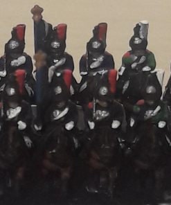 French Cuirassiers - Great for Table Top War Games And Dioramas - Resin 6mm Miniatures -