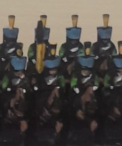 Austrian Hussars - Great for Table Top War Games And Dioramas - Resin 6mm Miniatures -