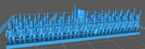 AUSTRIAN LINE - Great for Table Top War Games And Dioramas - Resin 6mm Miniatures -