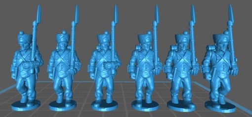 French Line 1808, baggy trousers - Great for Table Top War Games And Dioramas - Resin 28mm Miniatures -
