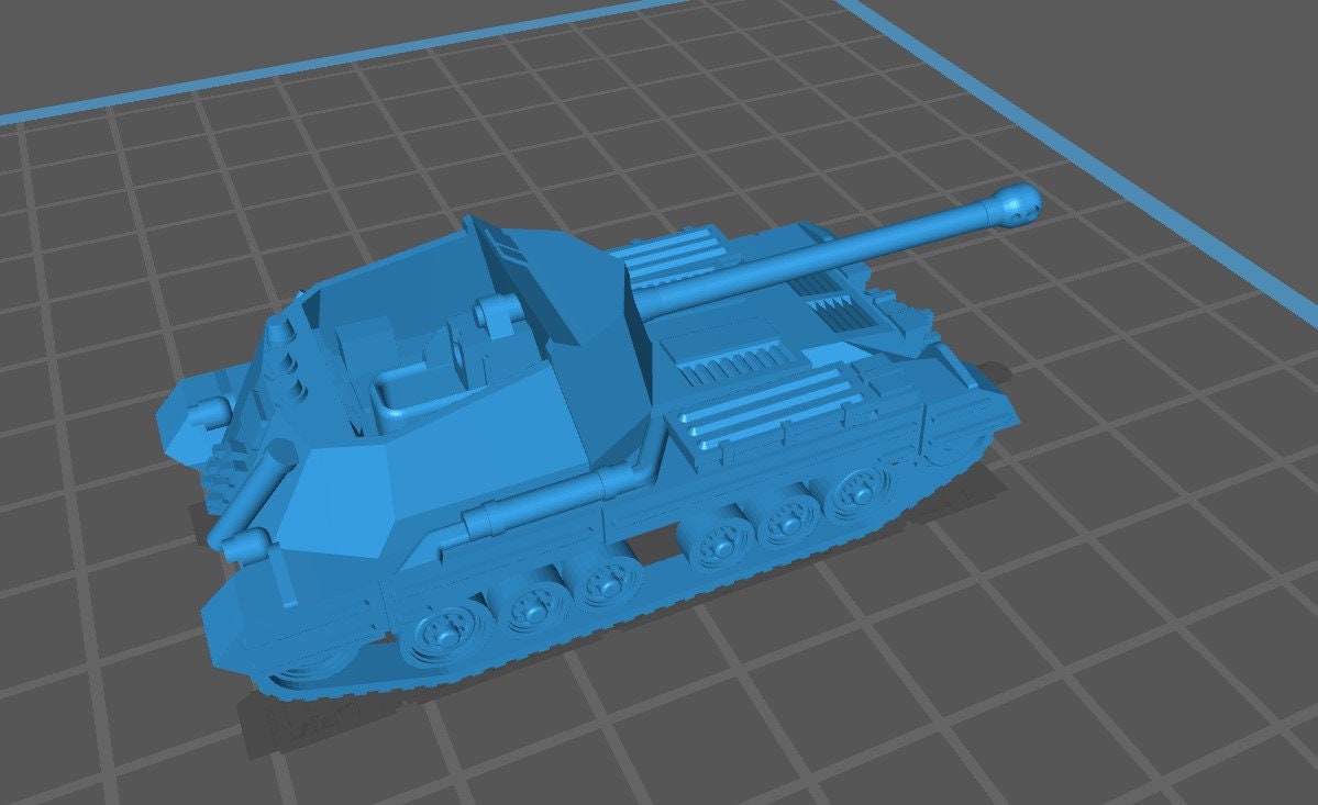 Archer Tank Destroyer - 1:100 scale - Tanks - Armored Vehicle - World Of Tanks - War Game - Wargaming - Axis and Allies - Tabletop Games