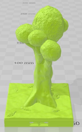 Peaceful Gardens Tree 2x2 Tiles - Pathfinder - Dungeons & Dragons -RPG- Tabletop-Terrain - 28 mm / 1" - Aether Studios