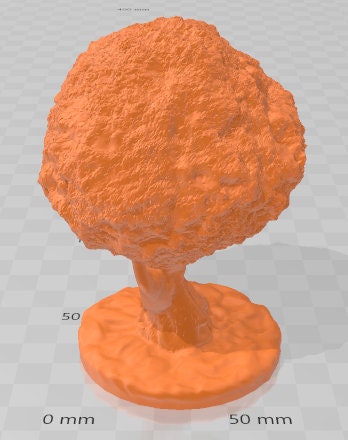 Peaceful Trees Scatter - Pathfinder - Dungeons & Dragons -RPG- Tabletop-Terrain - 28 mm / 1" - Aether Studios