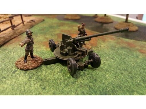 Soviet Model 1939 37mm AA gun Great for Table Top War Games And Dioramas - Resin 28mm Miniatures -