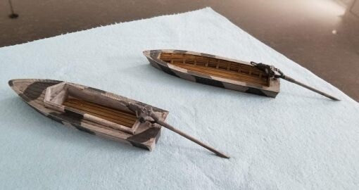 German Sturmboot 39 - Great for Table Top War Games And Dioramas - Resin 28mm Miniatures -