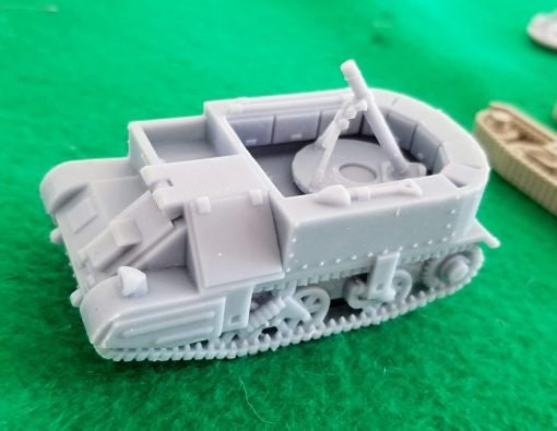 Commonwealth 3 Mortar Carrier - Great for Table Top War Games And Dioramas - Resin 28mm Miniatures -