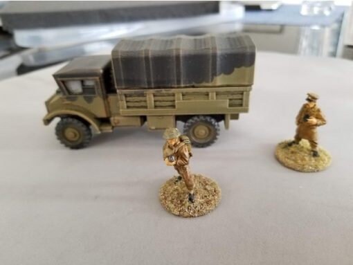 CMP F-60 truck - Great for Table Top War Games And Dioramas - Resin 28mm Miniatures -