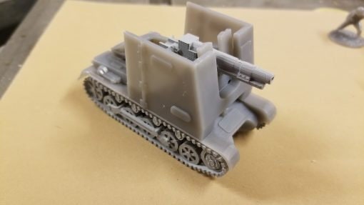 Pz 1Sig 33 Bison Self Propelled Gun - Great for Table Top War Games And Dioramas - Resin 28mm Miniatures -