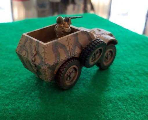 Italian S37 Autoprotetto APC - Great for Table Top War Games And Dioramas - Resin 28mm Miniatures -