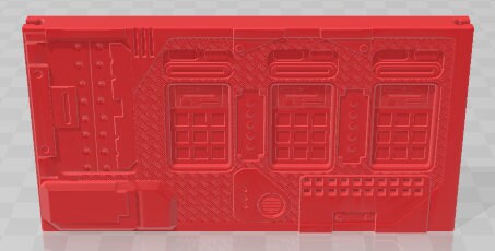 Wall Set 1 - Facades - Dungeon Sticks - Titus X - DND - Pathfinder - Dungeons & Dragons - Terrain - RPG - Tabletop - 28 mm / 1"