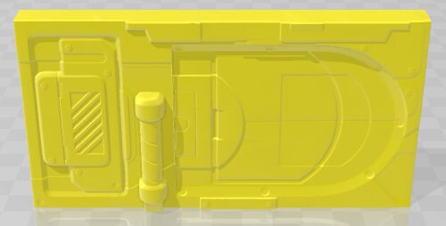 Wall Set 1 - Facades - Dungeon Sticks - Titus X - DND - Pathfinder - Dungeons & Dragons - Terrain - RPG - Tabletop - 28 mm / 1"