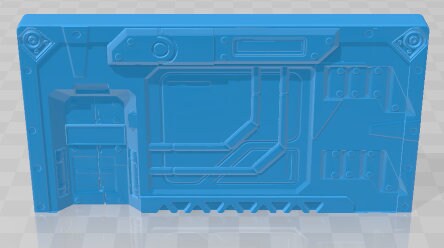 Wall Set 1 - Facades - Dungeon Sticks - Titus X - DND - Pathfinder - Dungeons & Dragons - Terrain - RPG - Tabletop - 28 mm / 1"