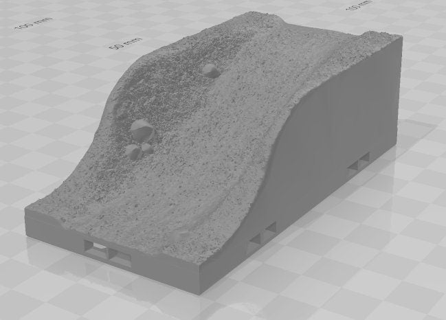 Dirt Hill Set 1 - Peaceful Roads - Pathfinder - Dungeons & Dragons -RPG- Tabletop-Terrain - 28 mm / 1" - Aether Studios