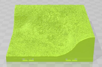 Dirt Hill Set 2 - Peaceful Roads - Pathfinder - Dungeons & Dragons -RPG- Tabletop-Terrain - 28 mm / 1" - Aether Studios
