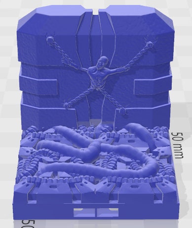 Doom Tech Legacy Walls And Floors - Pathfinder - Dungeons & Dragons -RPG- Tabletop-Terrain - 28 mm / 1" - Aether Studios