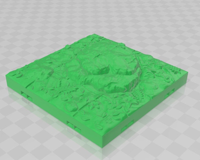Forest Base Grid Set 1 - Shadowgrove Set 1 - Fat Dragon Games - DND - Pathfinder - RPG- Terrain- 28 mm / 1" - Dungeon & Dragons -