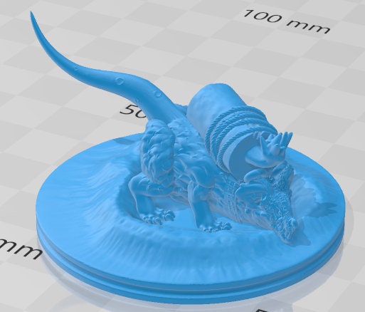 Mugdal Charge of The Horde - Sky Islands - Pathfinder - Dungeons & Dragons -RPG- Tabletop-Terrain - 28 mm / 1" - Aether Studios