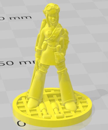 City Folk Set 1 - Sky Islands - Pathfinder - Dungeons & Dragons -RPG- Tabletop-Terrain - 28 mm / 1" - Aether Studios