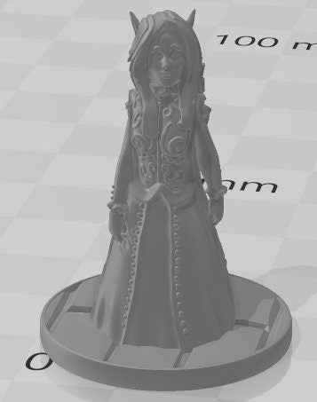 City Folk Set 1 - Sky Islands - Pathfinder - Dungeons & Dragons -RPG- Tabletop-Terrain - 28 mm / 1" - Aether Studios