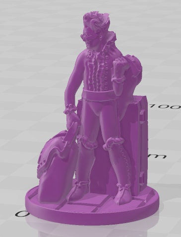 City Folk Set 1 - Sky Islands - Pathfinder - Dungeons & Dragons -RPG- Tabletop-Terrain - 28 mm / 1" - Aether Studios