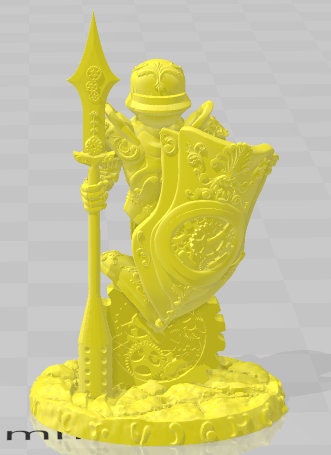 Clockwork Militia - Sky Islands - Pathfinder - Dungeons & Dragons -RPG- Tabletop-Terrain - 28 mm / 1" - Aether Studios