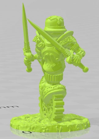 Clockwork Militia - Sky Islands - Pathfinder - Dungeons & Dragons -RPG- Tabletop-Terrain - 28 mm / 1" - Aether Studios