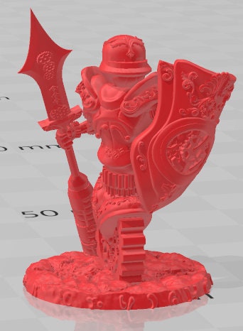 Clockwork Militia - Sky Islands - Pathfinder - Dungeons & Dragons -RPG- Tabletop-Terrain - 28 mm / 1" - Aether Studios