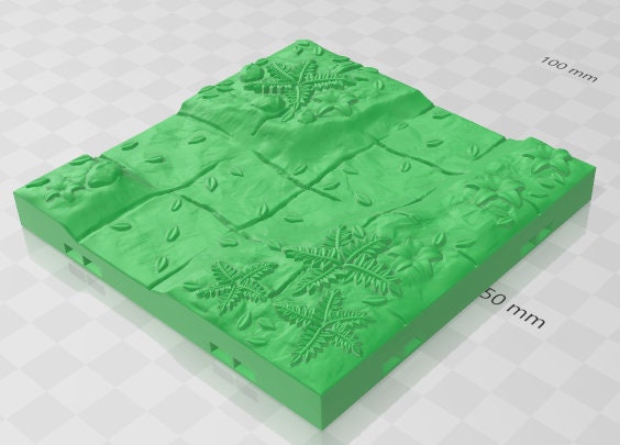 Path Bases Grid - Shadowgrove Set 2 -Fat Dragon Games- DND- Pathfinder -RPG- Terrain-28 mm / 1" - Dungeon & Dragons -