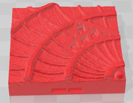 Transition Floors - Alien Lair - Pathfinder - Dungeons & Dragons -RPG- Tabletop-Terrain - 28 mm / 1" - Aether Studios