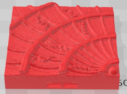 Larval Ground Tiles Set 1 - Alien Lair - Pathfinder - Dungeons & Dragons -RPG- Tabletop-Terrain - 28 mm / 1" - Aether Studios