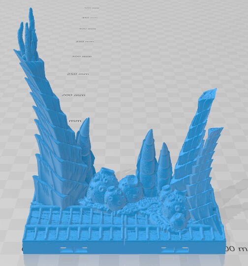 Larval Ground Tiles Set 1 - Alien Lair - Pathfinder - Dungeons & Dragons -RPG- Tabletop-Terrain - 28 mm / 1" - Aether Studios